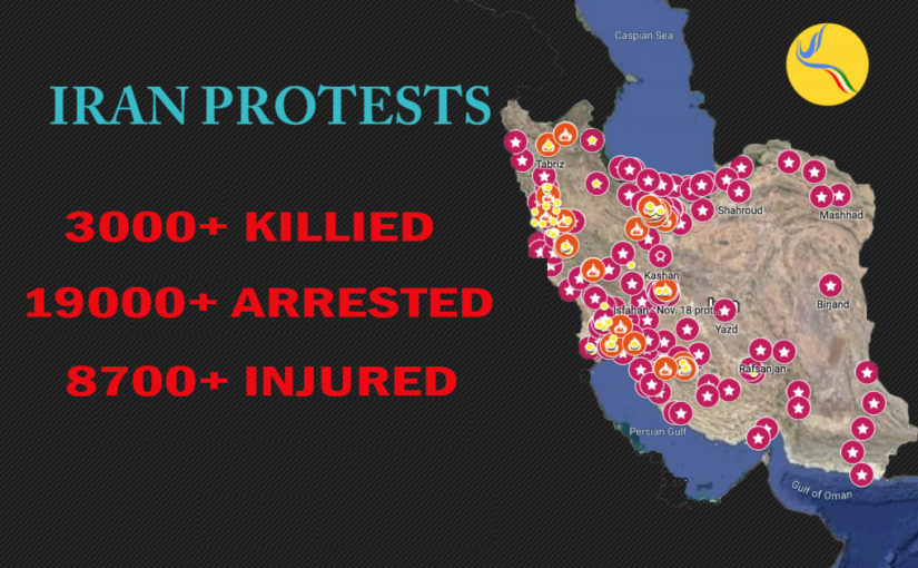 New Report Claims 3,000 Killed In Iran During 'Bloody November' In 2019