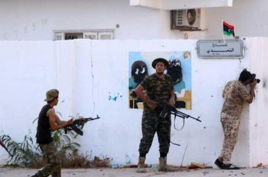 درگیری ارتش لیبی و عناصر داعش در شرق سرت