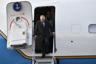 رکس تیلرسون، وزیر خارجه ایالات متحده در سفر جاری خود به خاورمیانه 