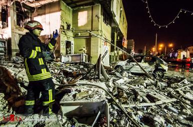  انفجار در فروشگاه هایپر استار  شیراز