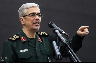 General Mohammad Bagheri chief of Iranian armed forces general staff. FILE