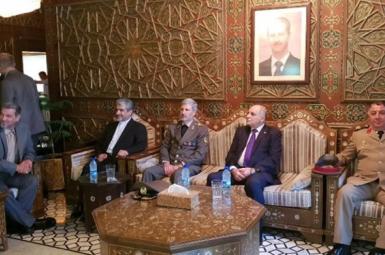 امیر حاتمی، وزیر دفاع ایران در دمشق