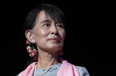 رهبر میانمار آنگ سان سو چی
