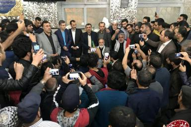 تحصن یاران احمدی نژاد در آرامگاه عبدالعظیم حسنی