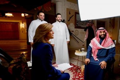 محمد بن سلمان، ولیعهد عربستان سعودی در گفت‌وگو با شبکه آمریکایی «سی بی اس»