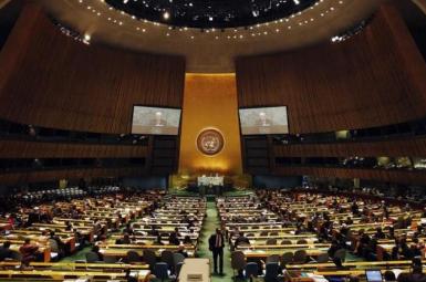 UN General Assembly. FILE