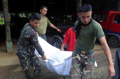 کشف اجساد کشته‌شده به‌دست نیروهای وابسته به داعش در ماراوی فیلیپین