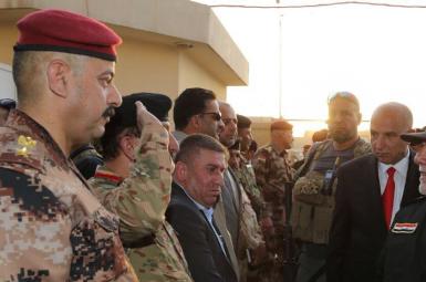 حیدر العبادی نخست وزیر عراق، که در موصل