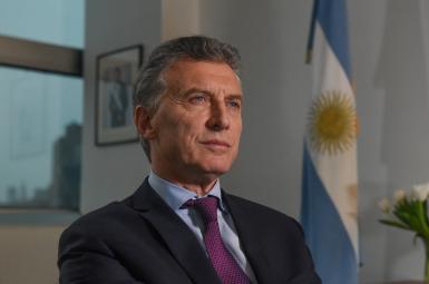 مائوریسیو ماکری رئیس جمهور آرژانتین