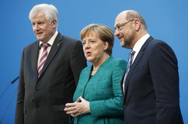 مذاکرات  احزاب دموکرات‌مسیحی و سوسیال‌دموکرات آلمان