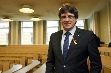 کارلس پوجدمون، رییس برکنارشده دولت منطقه خودمختار کاتالونیای اسپانیا