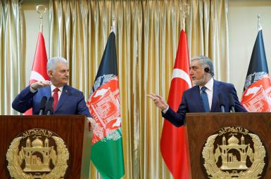 بینالی ییلدریم، نخست‌وزیر ترکیه، صبح روز یک‌شنبه ۱۹ فروردین‌ماه، برای دیداری یک‌روزه وارد کابل، پایتخت افغانستان شد.