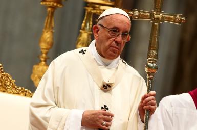 پاپ فرانسیس رهبر کاتولیک‌های جهان 