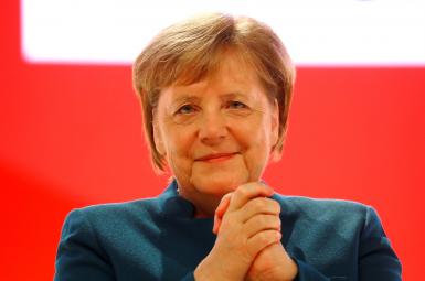 آنگلا مرکل در نشست «حزب دموکرات مسیحی آلمان»