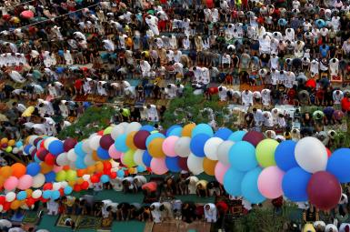 نماز عید فطر در قاهره