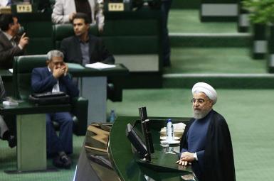 حسن روحانی در مجلس