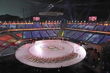 مراسم اختتامیه بیست و سومین دوره بازی‌های المپیک زمستانی در پیونگ چانگ کره جنوبی
