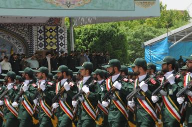 رژه‌ی نیروهای سپاه پاسداران جمهوری اسلامی