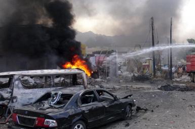 دو انفجار انتحاری در عدن 