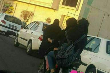 بازداشت دختران موتورسوار دزفولی 