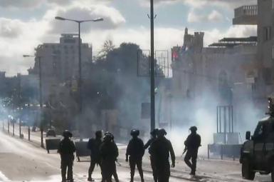 درگیری میان پلیس اسرائیل و فلسطینی‌ها