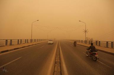 ریزگردها در خوزستان