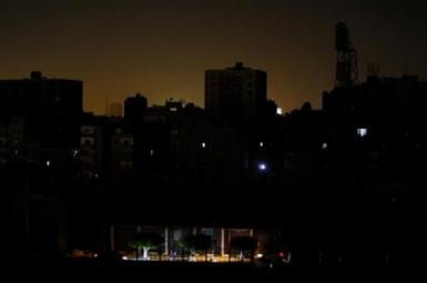 Tehran in darkness as Iran is experiencing serious power cuts. January 11, 2021