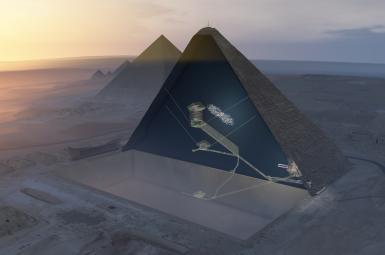 کشف 'حفره عظیم' در یکی از اهرام باستانی مصر 