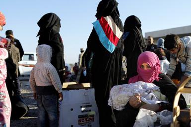 عراق ۱۴۰۰ همسر و کودک شبه‌نظامیان داعش را بازداشت کرده است