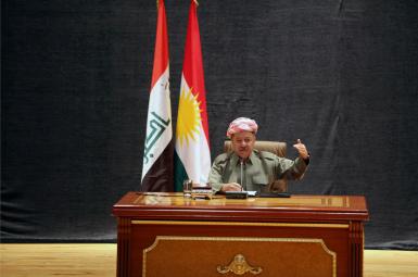  در نشست انجمن کادررهبری حزب متبوعش حزب دمکرات کردستان (پارتی) به ایراد سخنرانی پرداخت