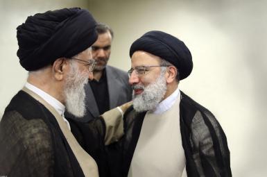 Iran's Supreme Leader Ali Khamenei and President-elect Ebrahim Raisi. FILE