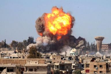 انفجار انبار اسلحه در درعا