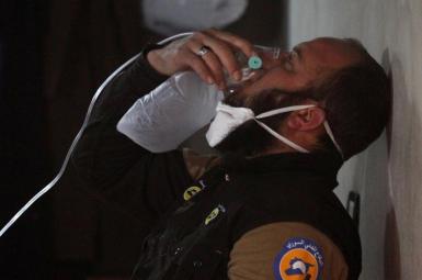 به کاربردن  سلاح شیمیایی سوریه  