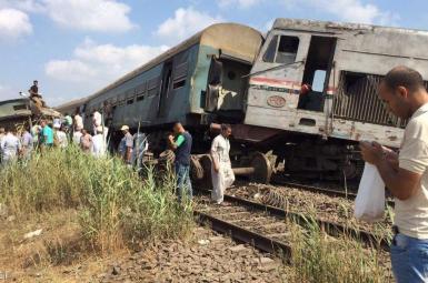  تصادف دو قطار در اسکندریه‌ی مصر  