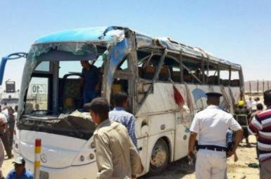 حمله به اتوبوس مسیحیان در المنیای مصر