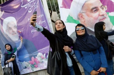 طرفداران حسن روحانی