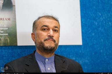 Iran's foreign minister Amir-Abdollahian. FILE PHOT
