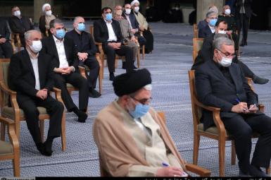 Iran's president Raisi's cabinet meeting the Supreme Leader. August 28, 2021