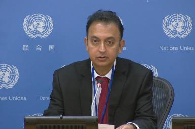 Javaid Rehmanm UN Special Rapporteur on Human Rights in Iran. FILE PHOTO