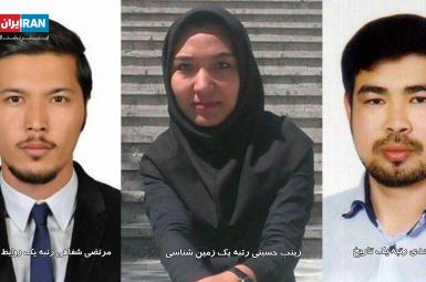 عزیزالله موحدی، زینب حسینی و مرتضی شفاهی