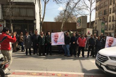 تجمع دراویش گنابادی در تهران