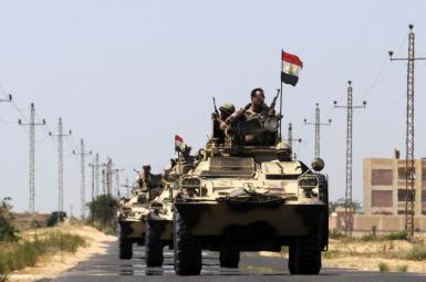  ارتش مصر در صحرای سینا 
