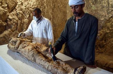 کشف مومیایی در مصر