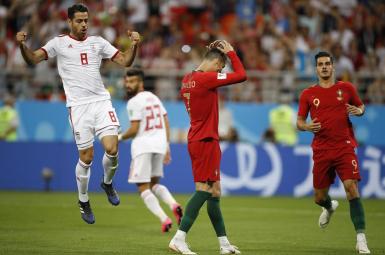 تساوی ایران مقابل پرتغال