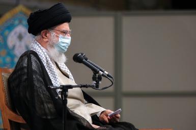 Iran's Supreme Leader Ali Khamenei addressing new cabinet. August 27, 2021
