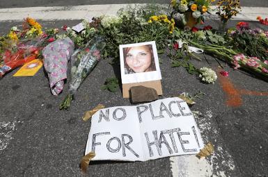 هِدِر هایِر (Heather Heyer)، زن ۳۲ ساله‌ی آمریکایی قربانی تظاهرات خشونت‌بار روز شنبه ۲۱ مردادماه