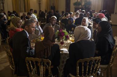  مراسم افطاری کاخ سفید در دوره‌ی باراک اوباما