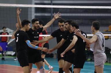 پیروزی امیدهای والیبال ایران
