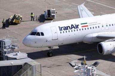 An Iran Air Airbus plane on tarmac. File photo