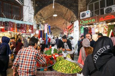 Isfahan's Bazaar in March 2018. FILE